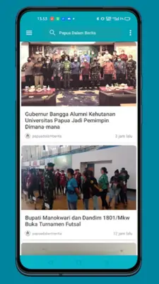 Berita Papua android App screenshot 6