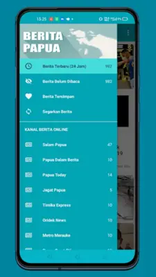 Berita Papua android App screenshot 7